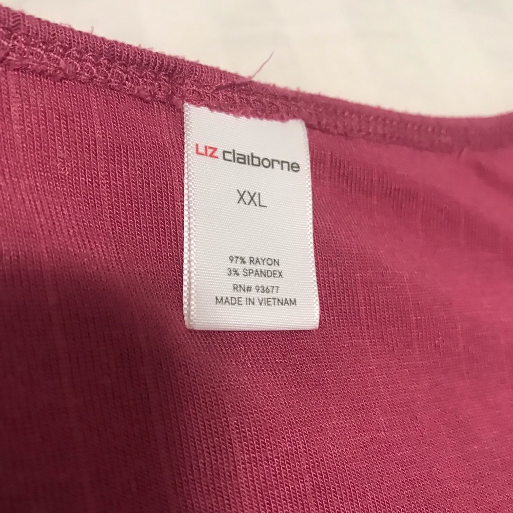 ✔️Women's Wine Color V-Neck Nightgown 🌺 - Picture 3 of 6